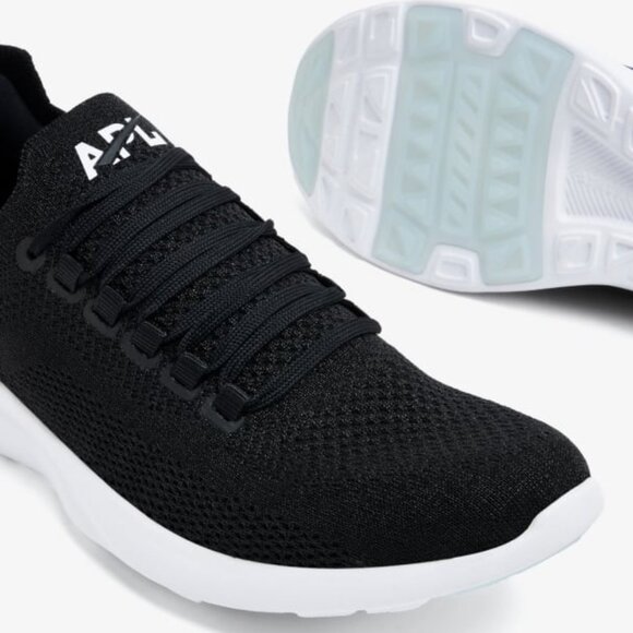 APL Techloom Breeze Black 8.5 EUC Womans Running Shoes Sneakers $220 - Picture 6 of 9